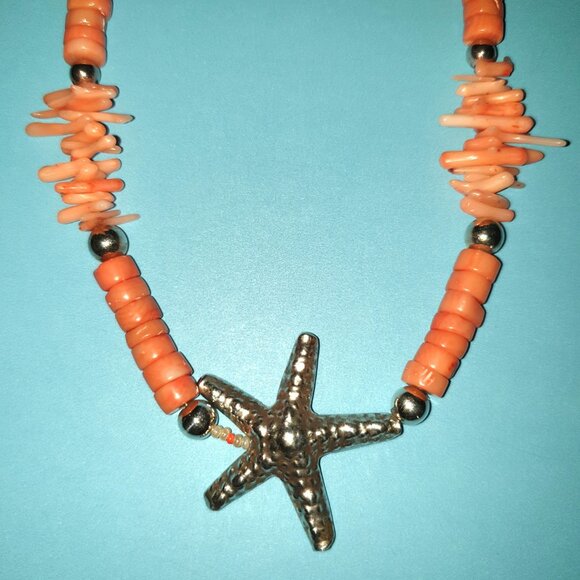 Authentic Native American Angel Skin Coral 925 Sterling Silver Ocean Jewelry Set - Picture 3 of 15